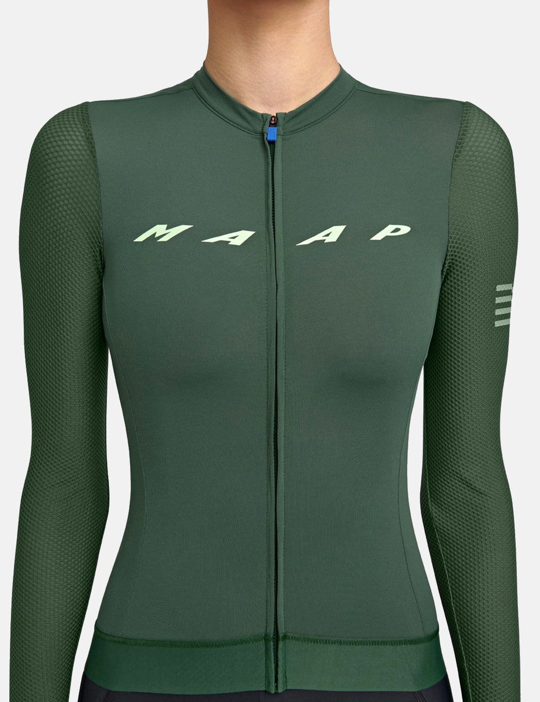 Maillot manches longues Evade Pro Base pour femme – Vert Land