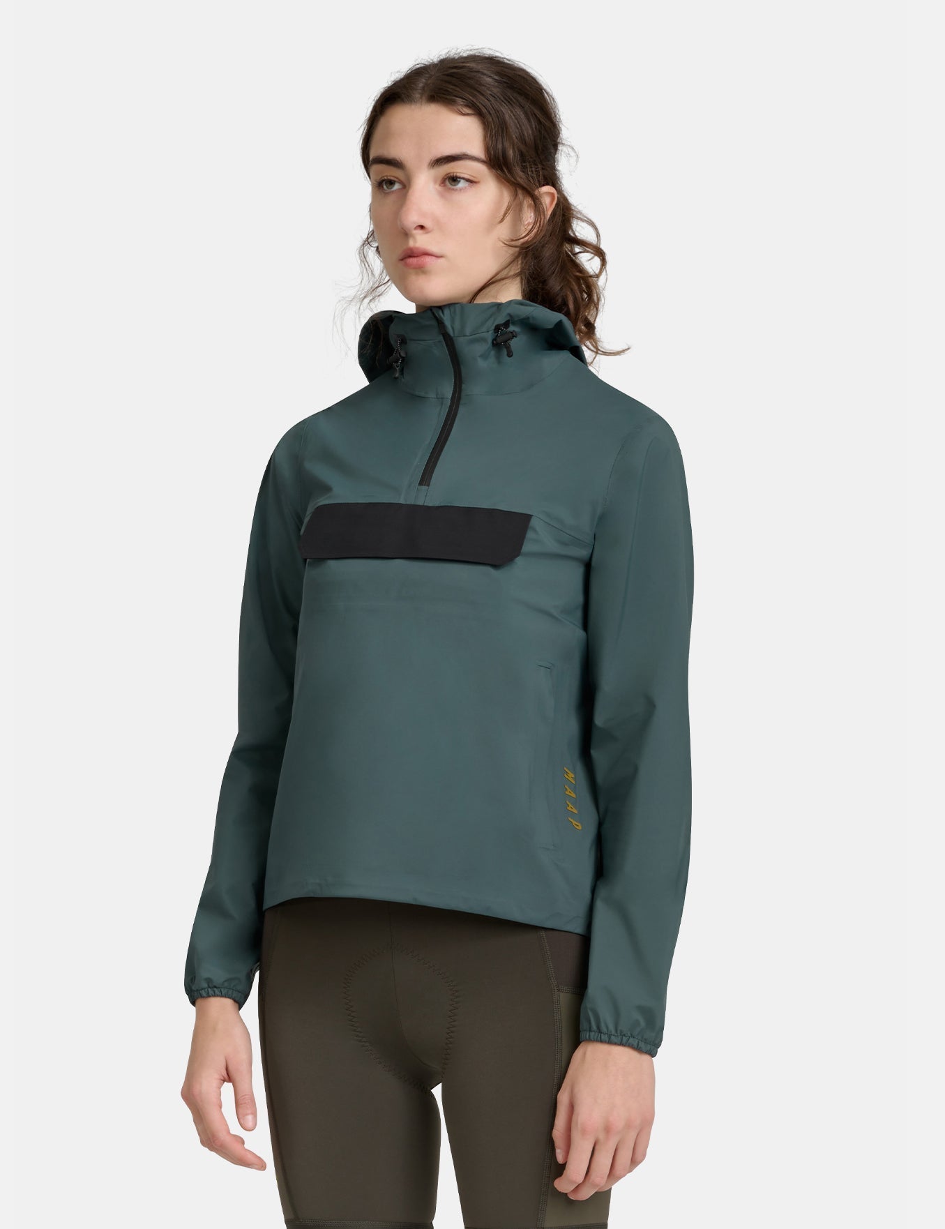 Anorak Alt_Road Femme - Vert cyprès