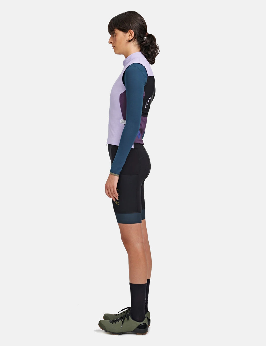 Gilet thermique Alt_Road pour femme - Rose lilas