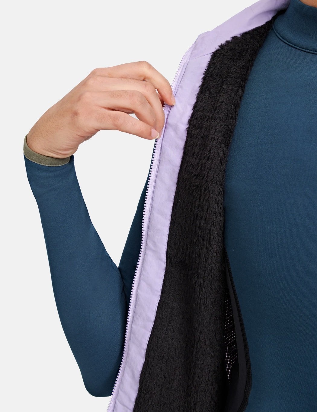 Gilet thermique Alt_Road pour femme - Rose lilas