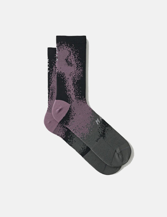 Chaussettes floues - Mélange noir