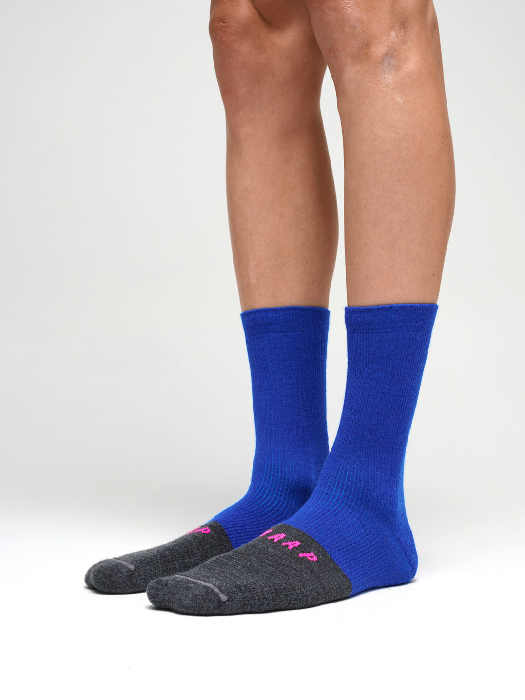 Division Merino Sock - RGB Blue