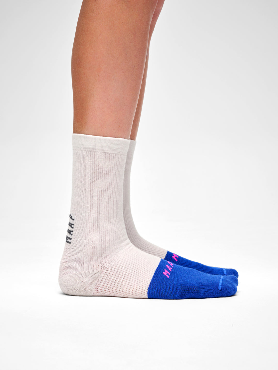 Division Merino Sock - FOG/RGB BLUE