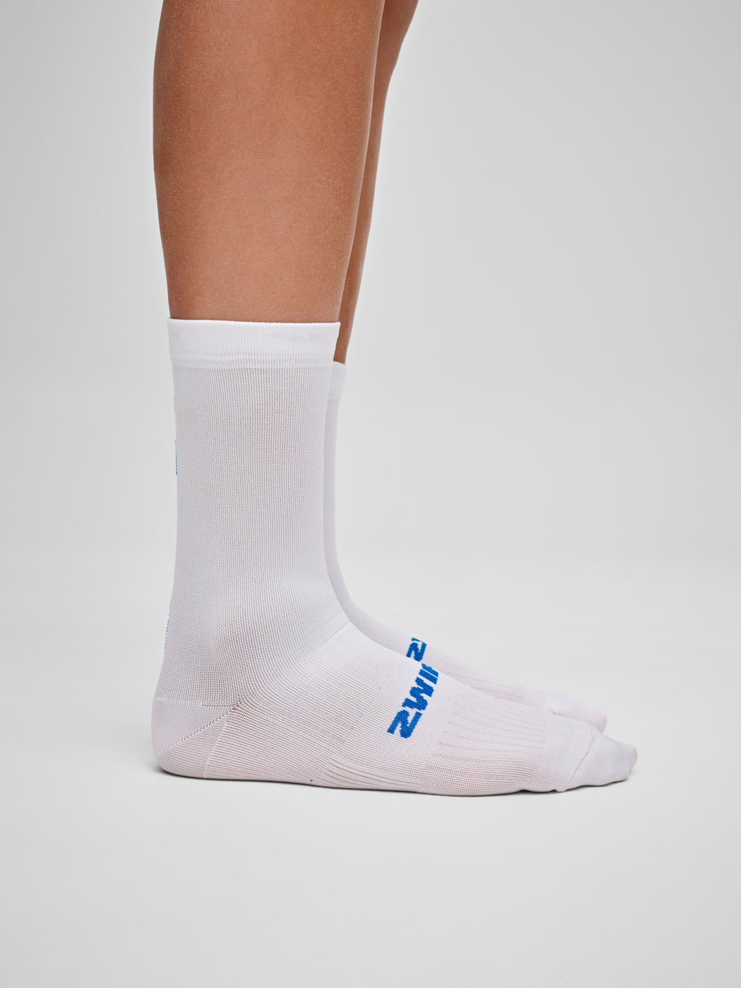ZWIFT Sock - WHITE/RGB BLUE