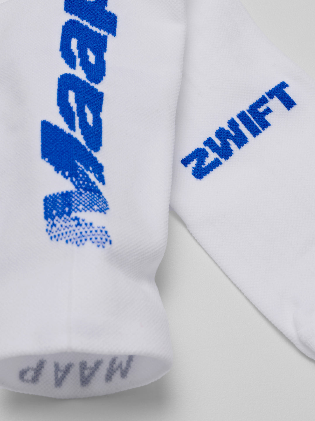 ZWIFT Sock - WHITE/RGB BLUE