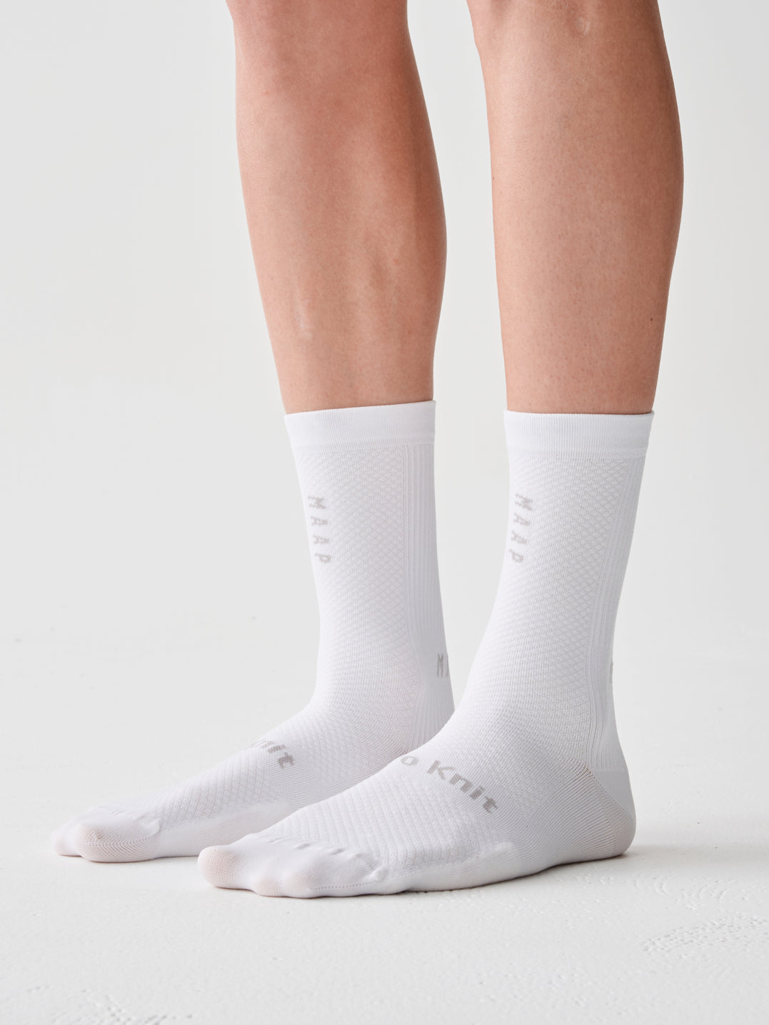 Pro Knit Sock - White