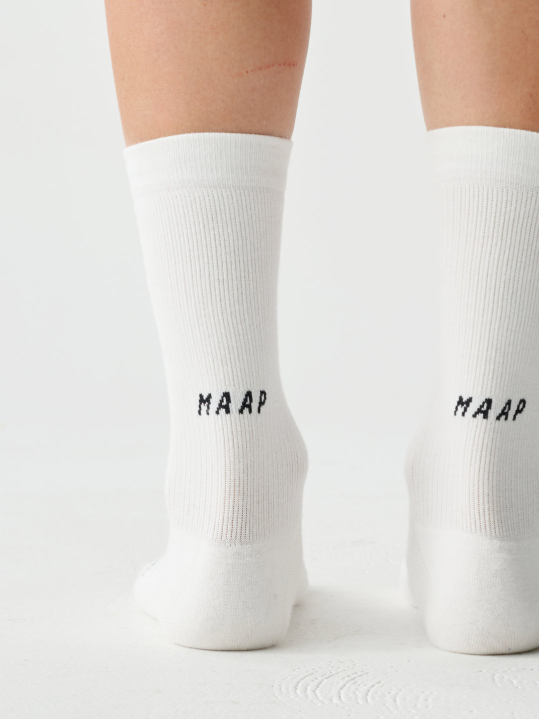 Essentials Print Socks - White