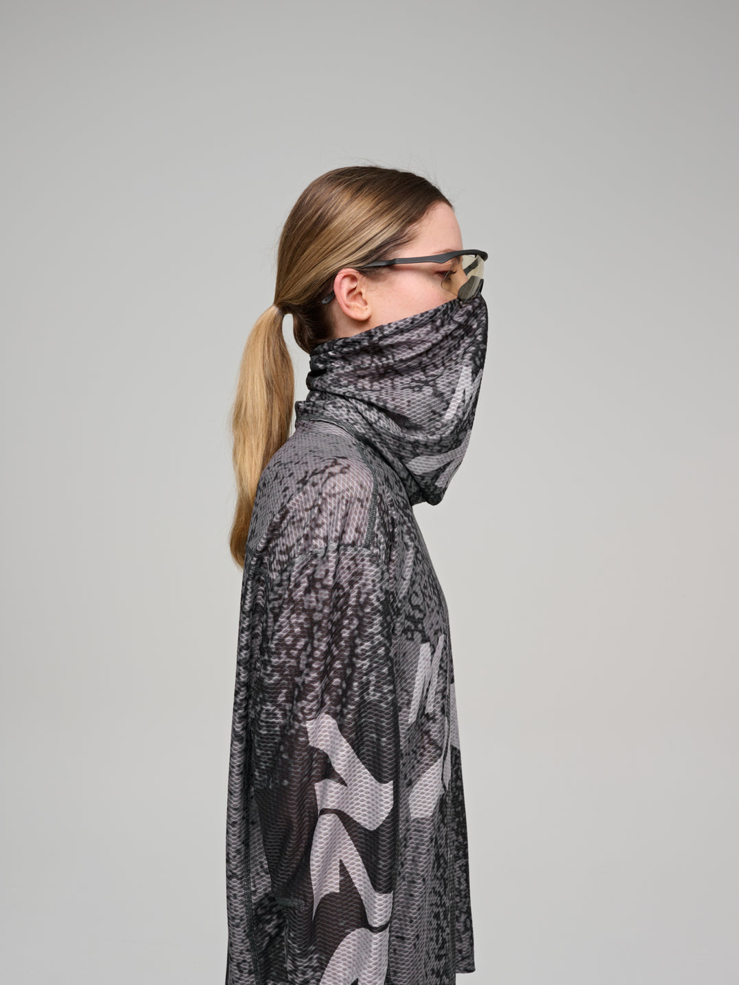 Alt_Road Air Mesh Neck Screen - Silver/Black