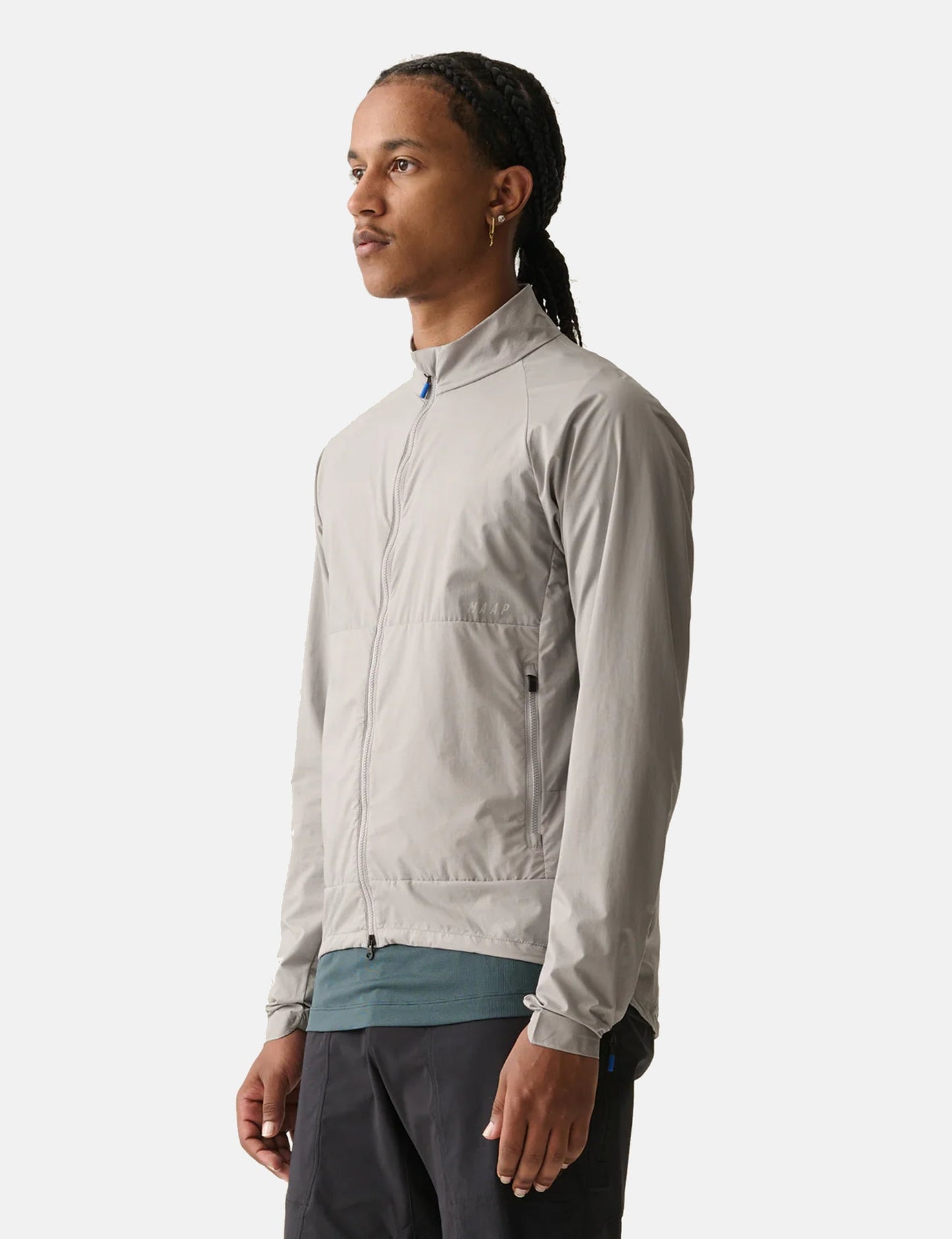 Alt_Road Wind Jacket - Zinc