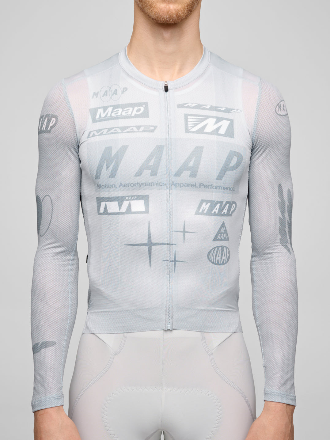 Drome Pro Air LS Jersey 3.0 - Ice Gray