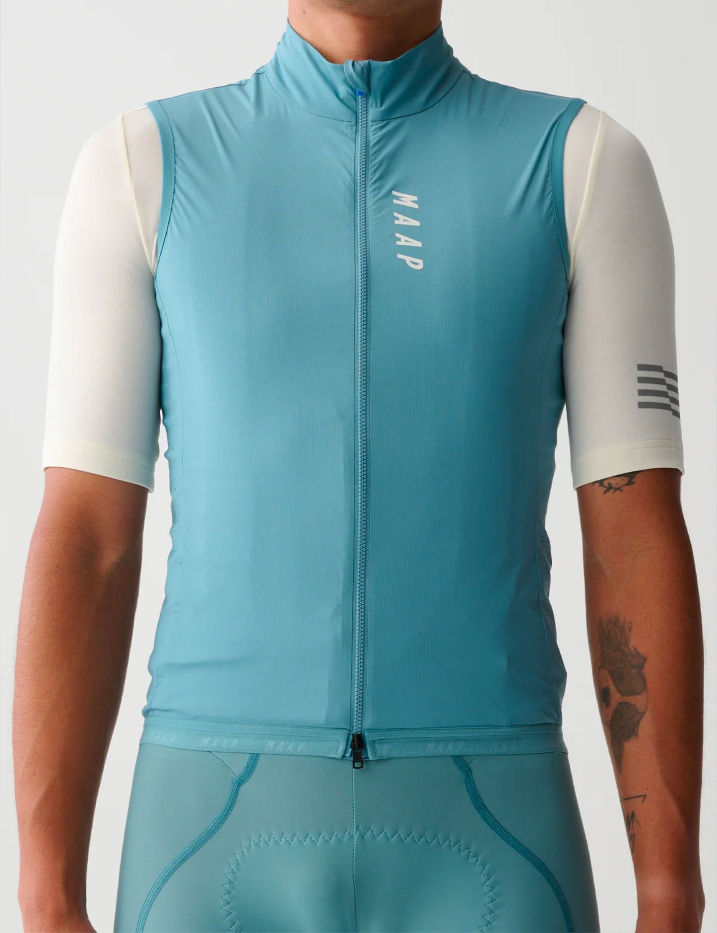 Brouillon Gilet d'équipe – Bleu Céleste