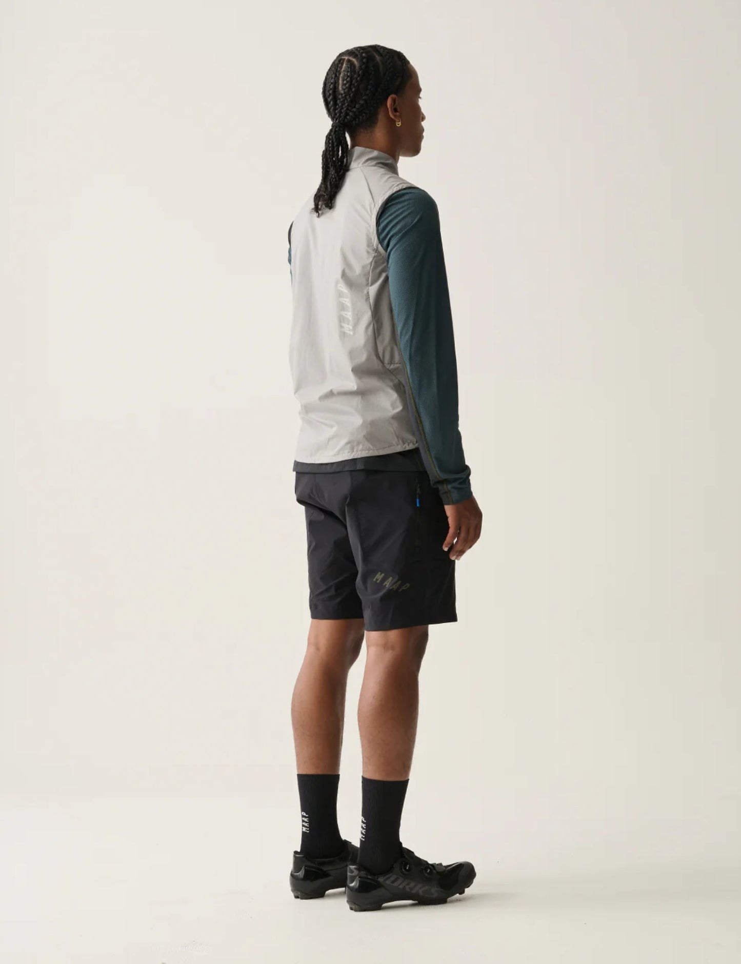 Alt_Road Wind Vest - Zinc