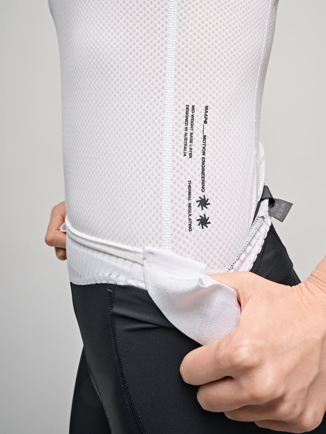 Women's Team Midweight Base Layer - White
