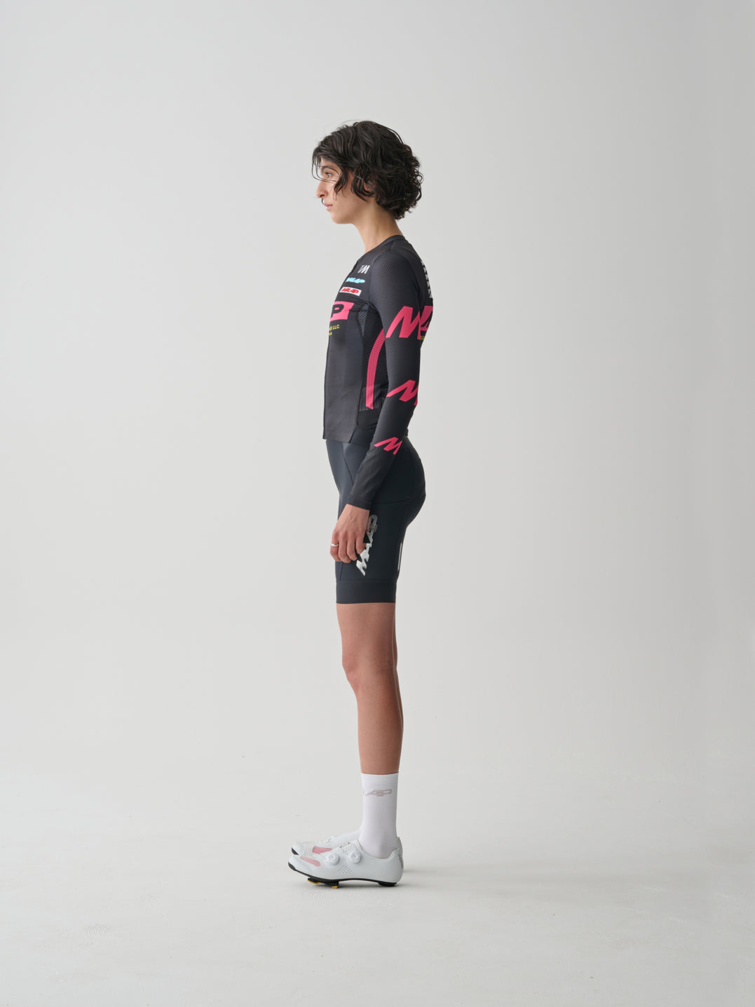 Women's Team Bib Evo Cargo - Black/Chrome