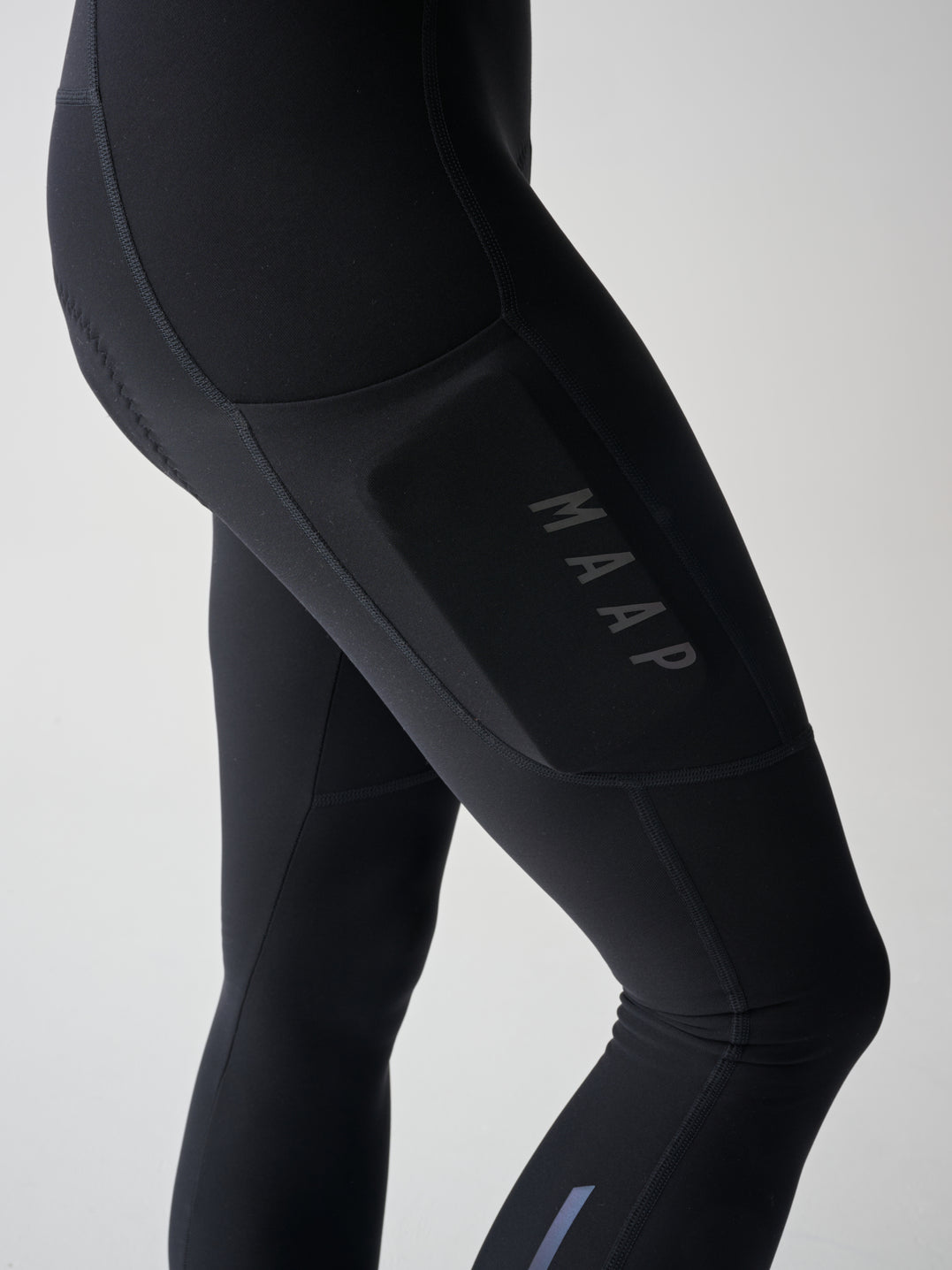 Women's Team Bib Evo Thermal Cargo Tights - Black