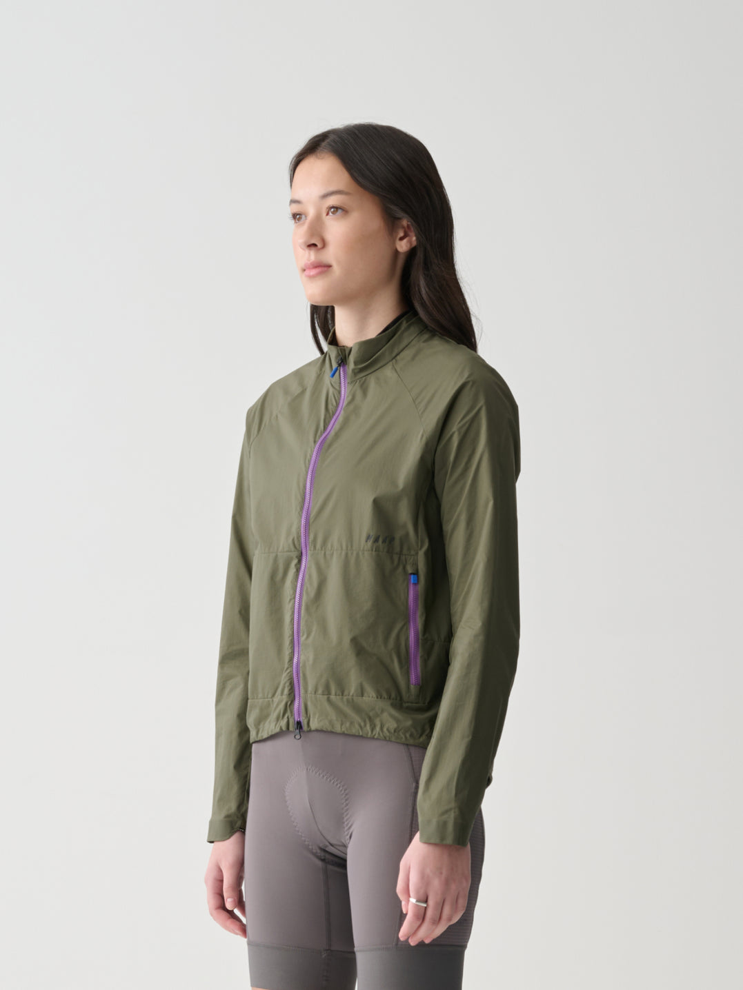 Women's Alt_Road Wind Jacket - Loam