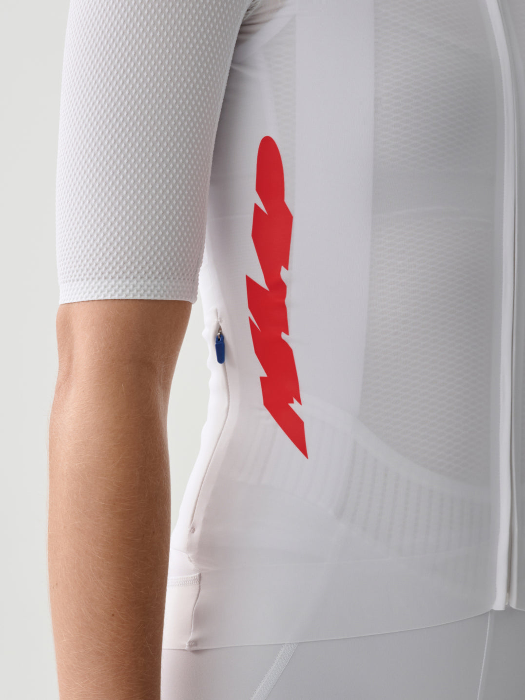 Women's Eclipse Pro Race Jersey - White/Infrared