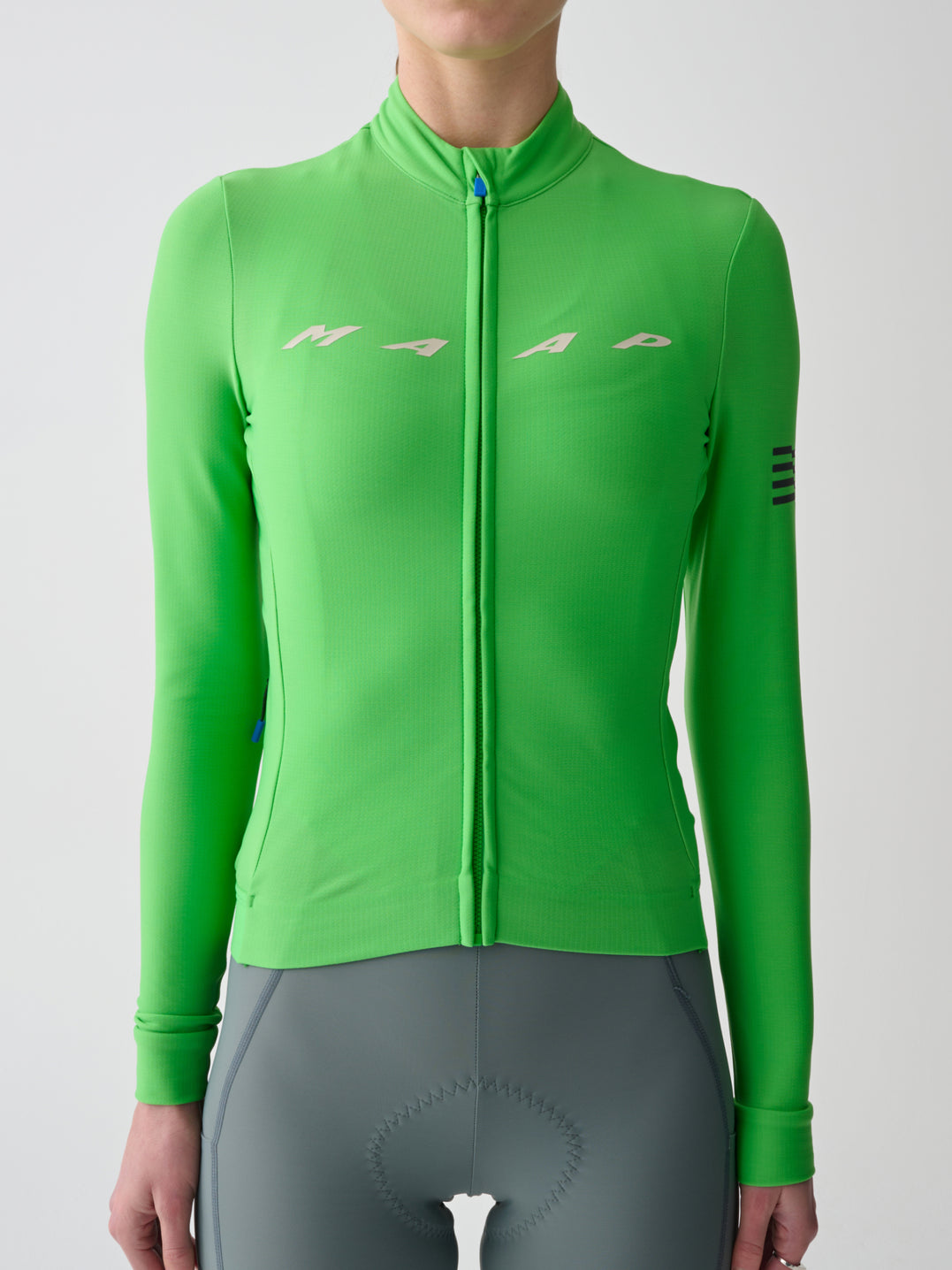 Women's Evade Thermal LS Jersey 2.0 - Limedrop