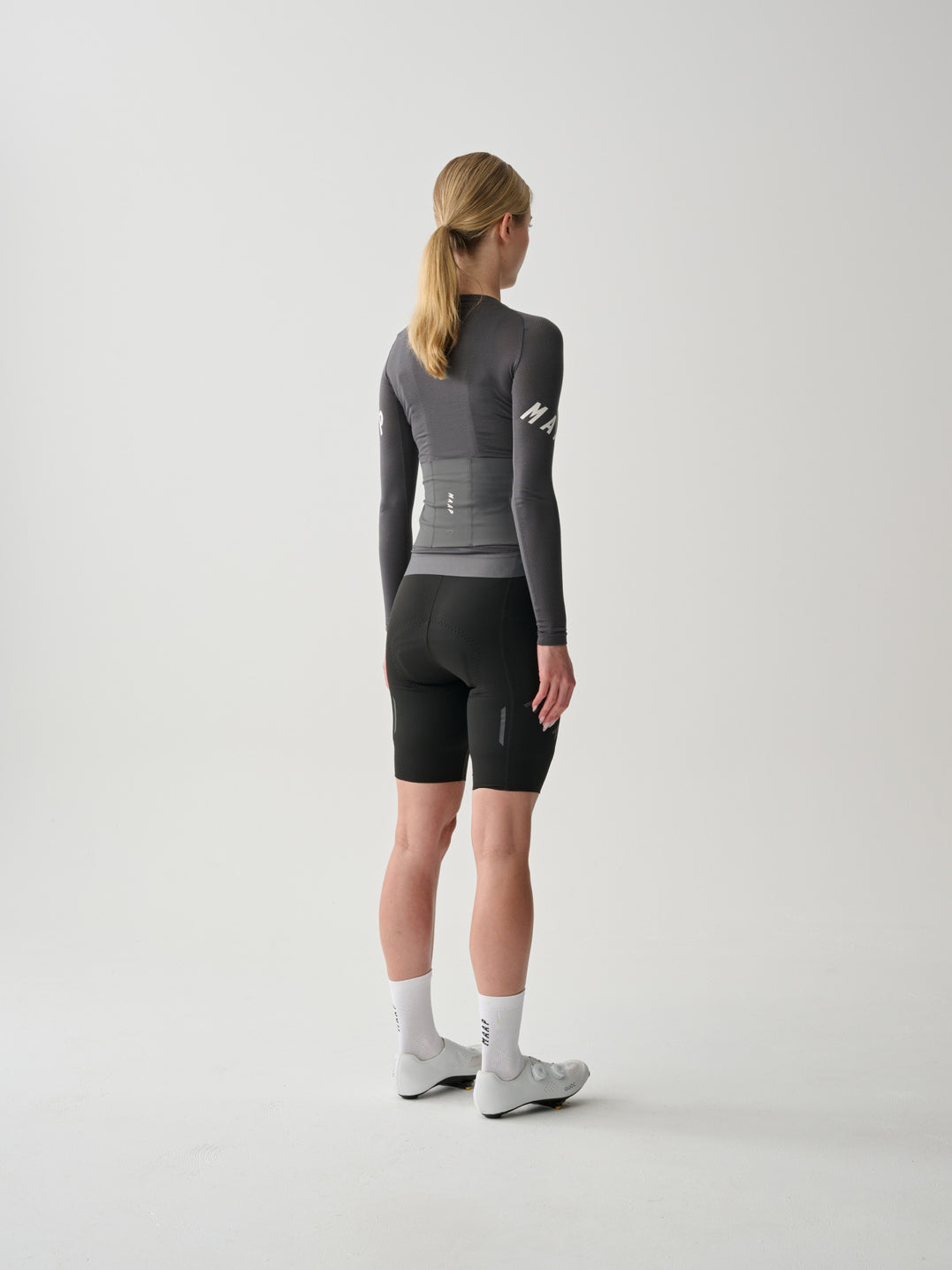 Women's Apex Aeon LS Jersey - Asphalt