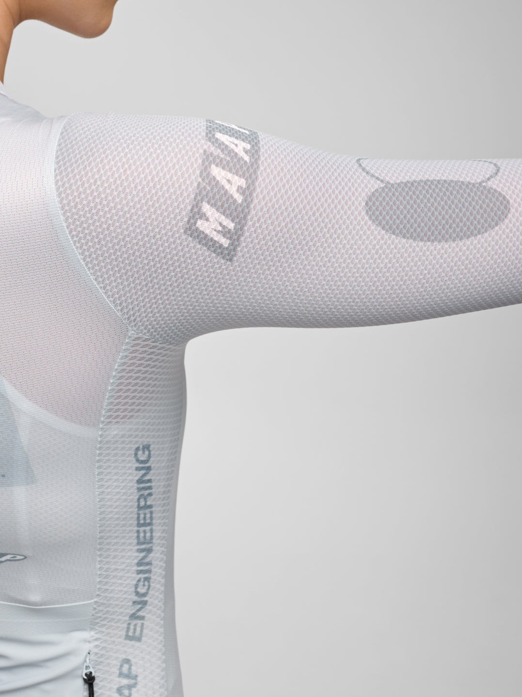 Women's Drome Pro Air LS Jersey 3.0 - Ice Gray