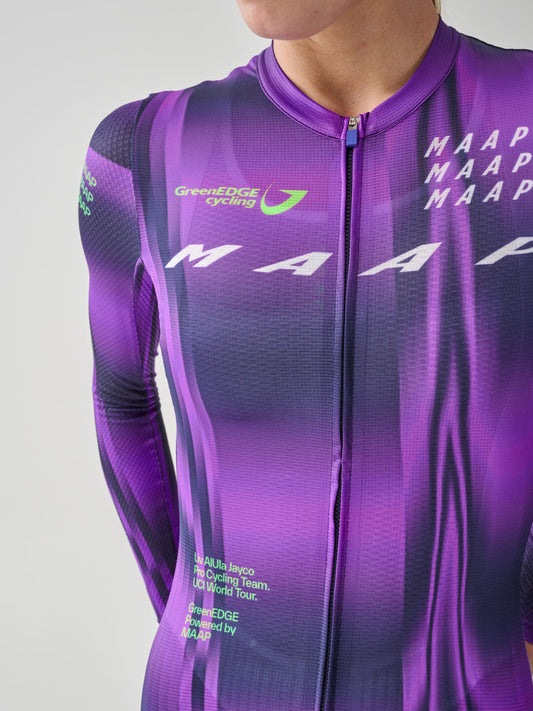 Women's WorldTour Pro Air LS Jersey - Aurora / Midnight
