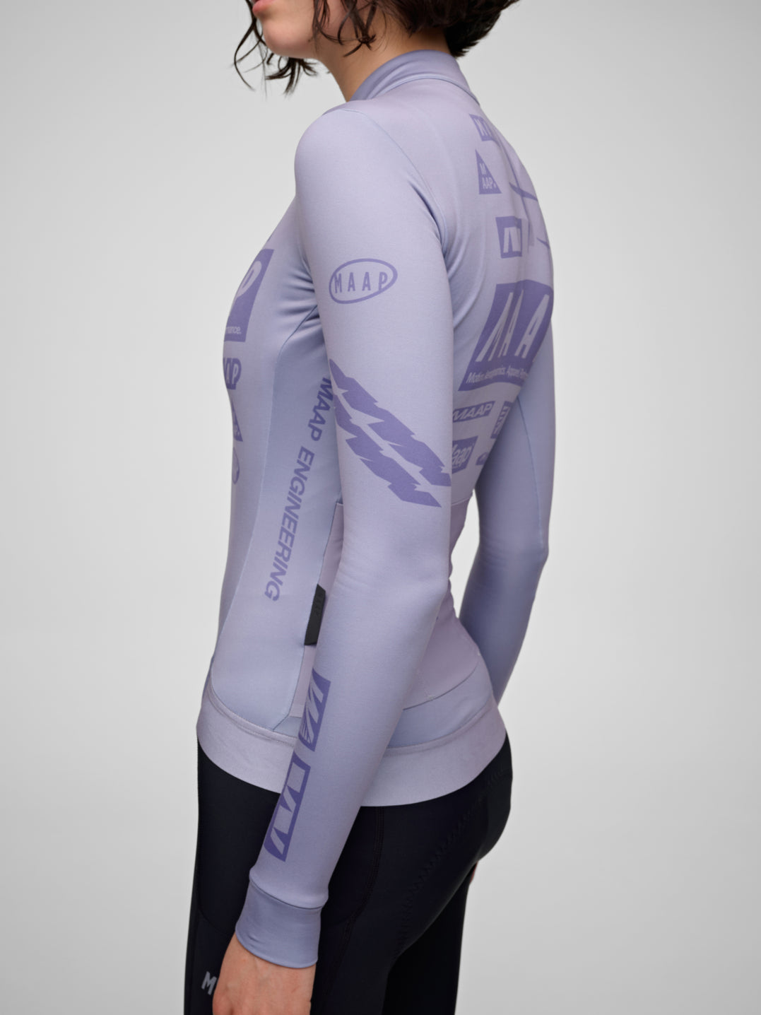 Women's Drome Thermal LS Jersey - Silver Bullet
