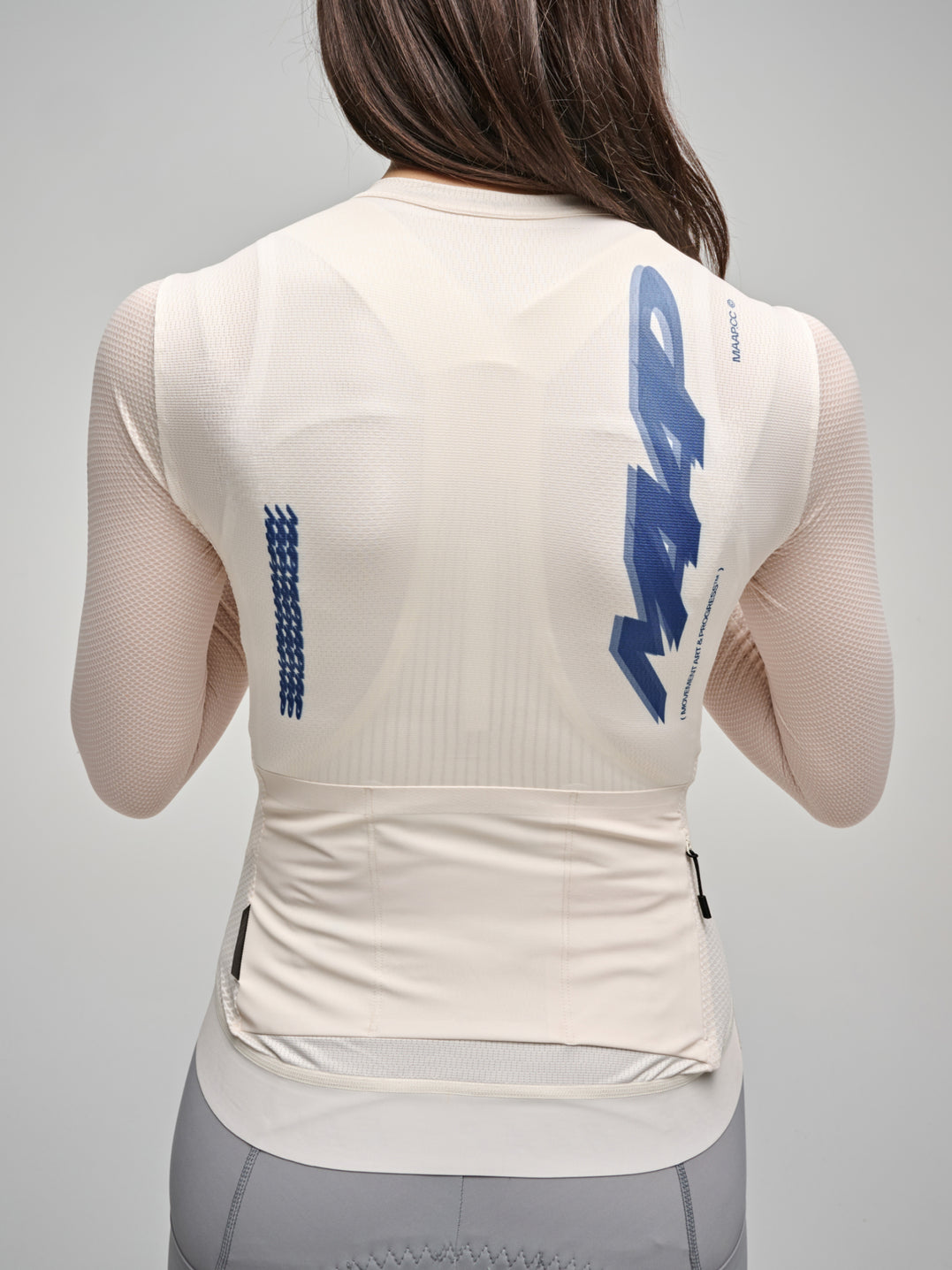 Women's Blaze Pro Air LS Jersey 3.0 - Vanilla