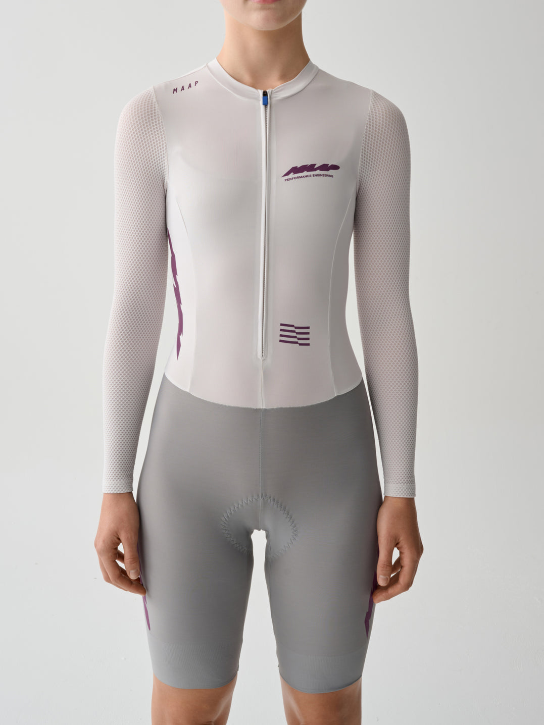Women's Eclipse Pro LS Race Suit - Antarctica/Titanium