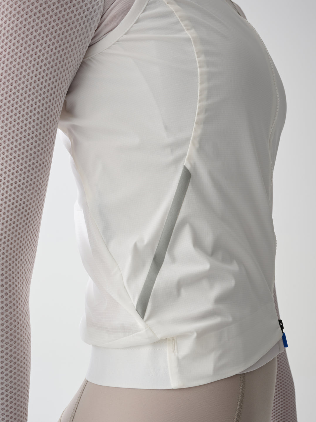 Women's Team Flow Vest - Optic White
