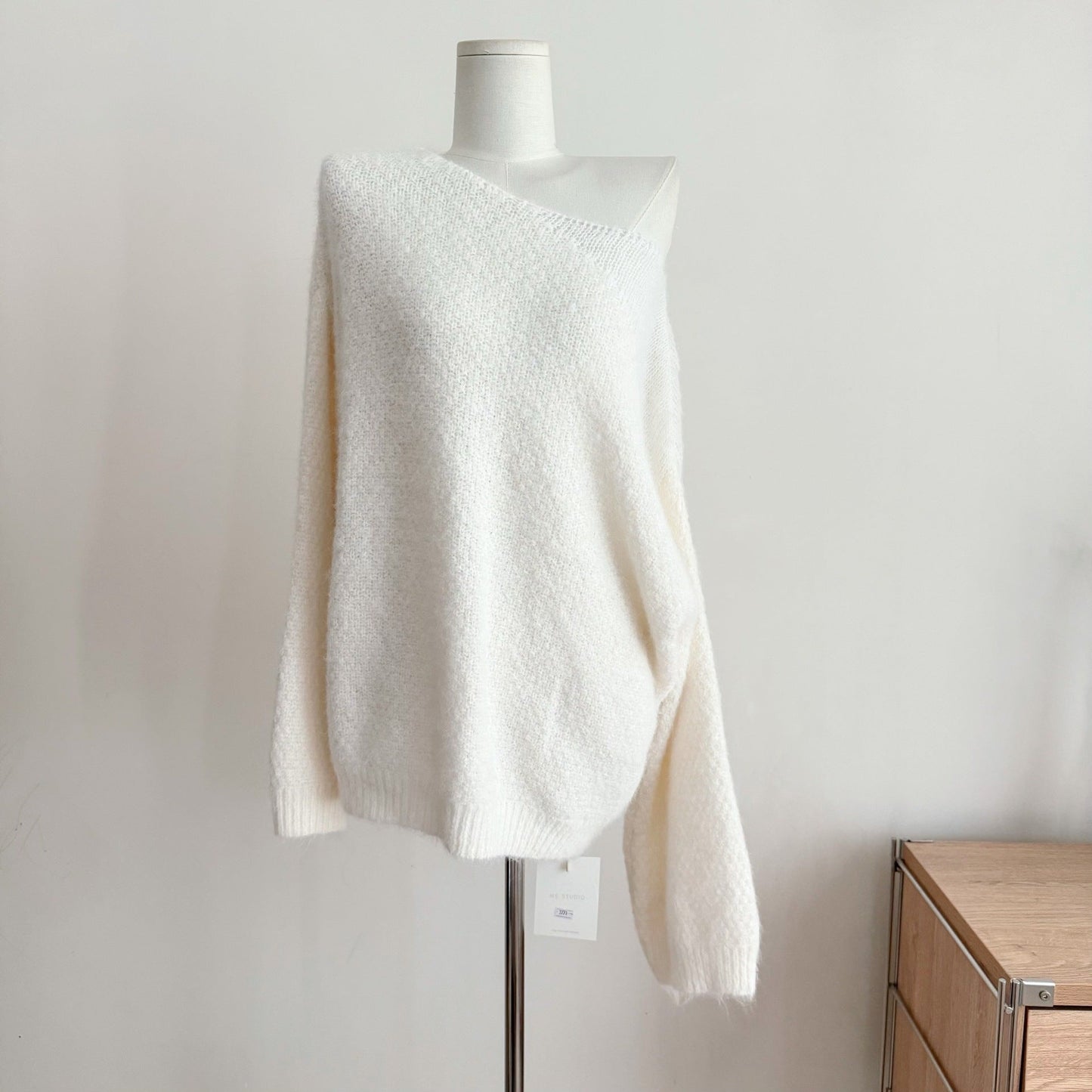 Pull coupe ample aux épaules