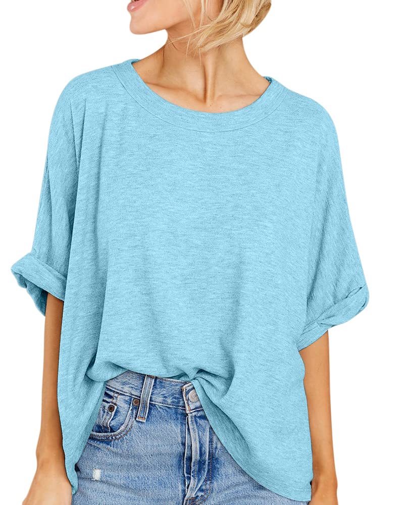 T-shirt ample décontracté d'été pour femmes (3 achetés, livraison gratuite)