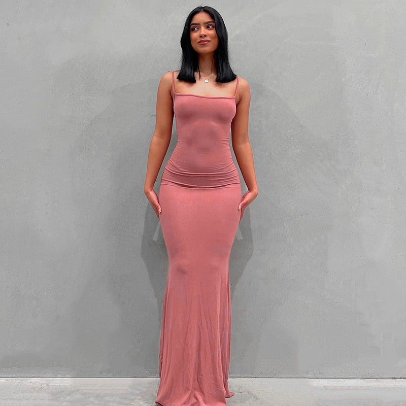 Robe longue décontractée pour femme