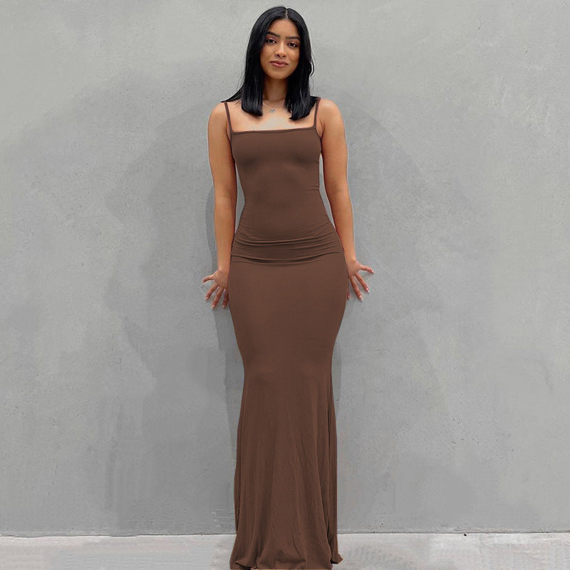 Robe longue décontractée pour femme