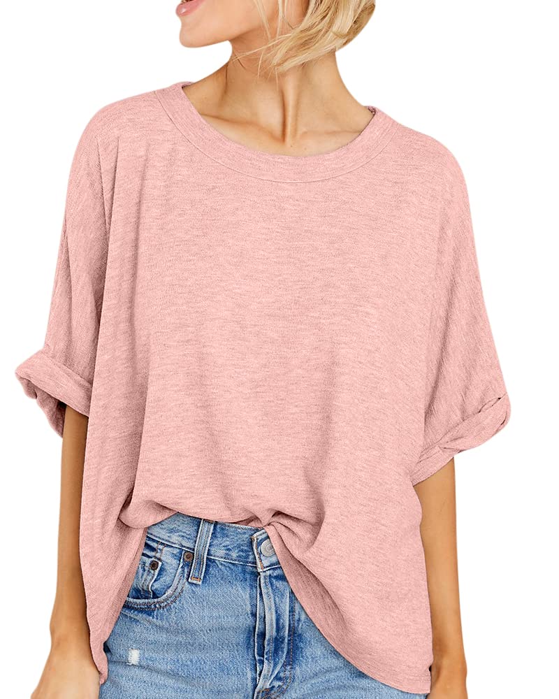 T-shirt ample décontracté d'été pour femmes (3 achetés, livraison gratuite)