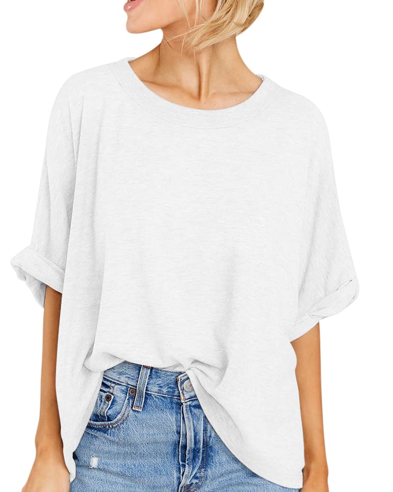 T-shirt ample décontracté d'été pour femmes (3 achetés, livraison gratuite)