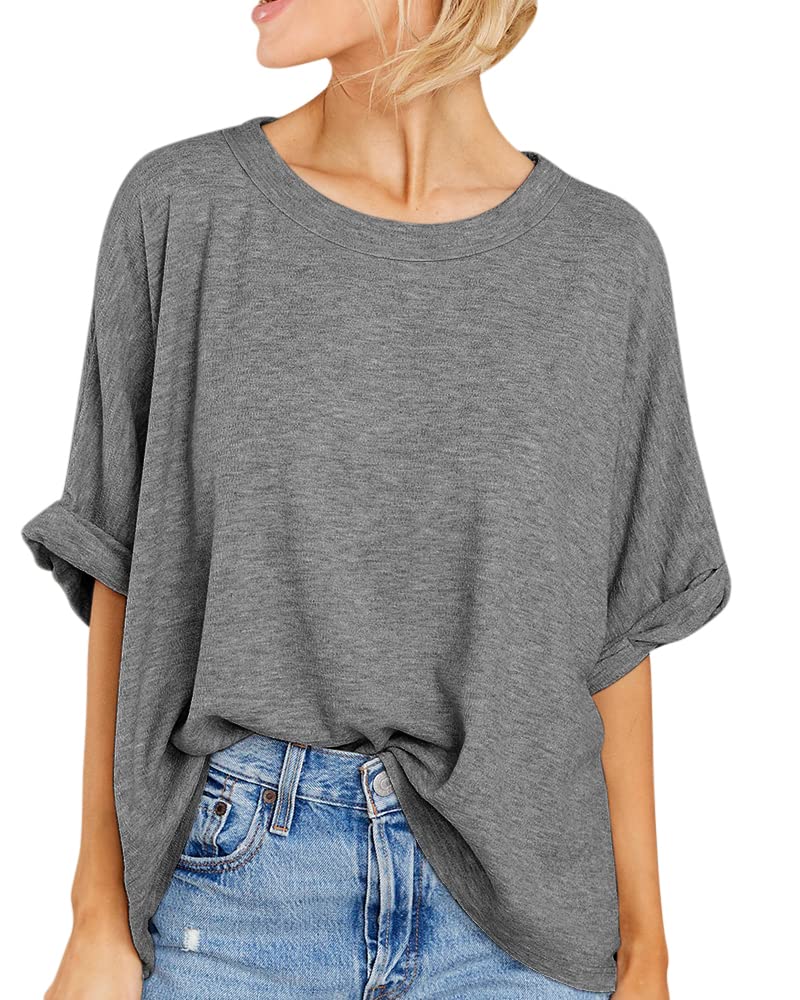 T-shirt ample décontracté d'été pour femmes (3 achetés, livraison gratuite)