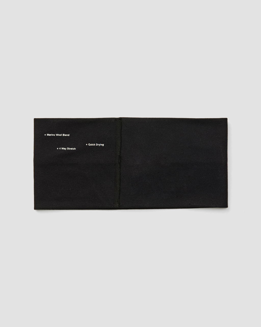 Thermal Wool Headband - Black