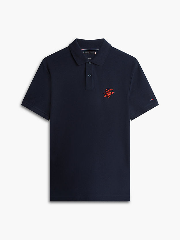 Regular Fit Logo Pique Polo Shirt