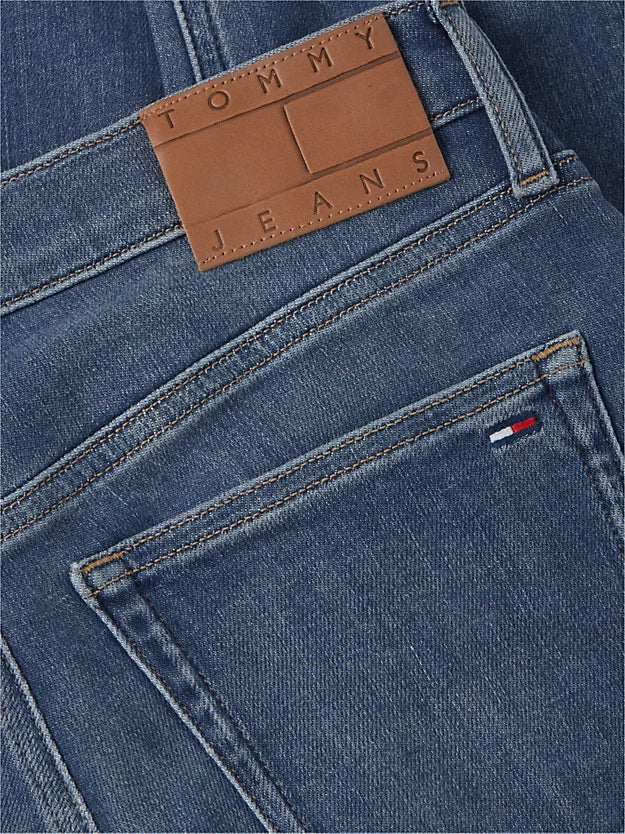 Nora Whiskered Mid Rise Skinny Jeans