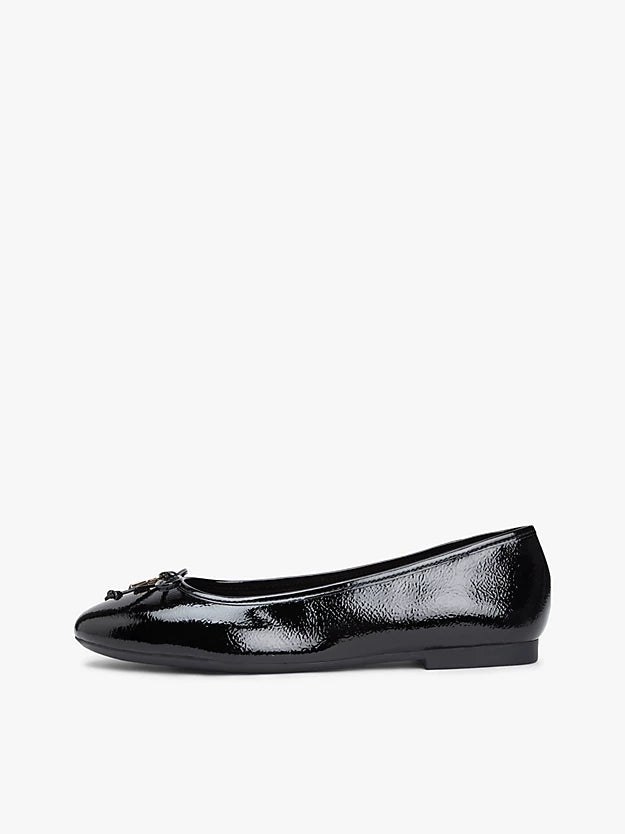 Patent Leather Monogram Ballerinas