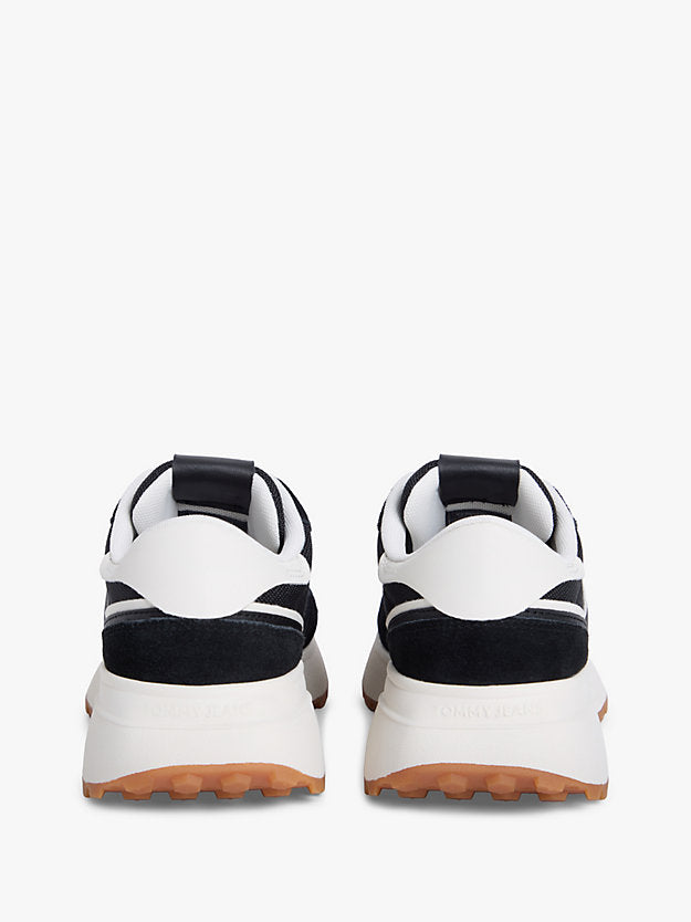 Suede Cleat Mixed Texture Trainers