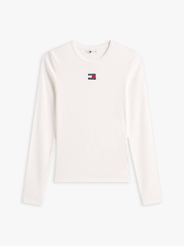 Badge Slim Long Sleeve T-Shirt