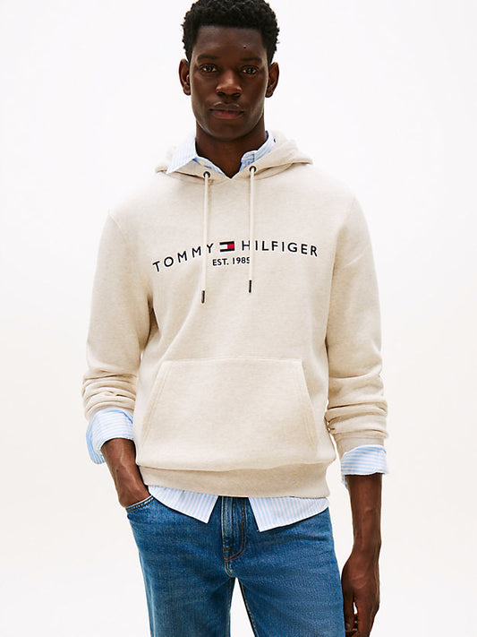 Logo Embroidery Fleece Hoody