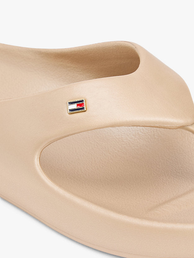 Iridescent Moulded Flip-Flops