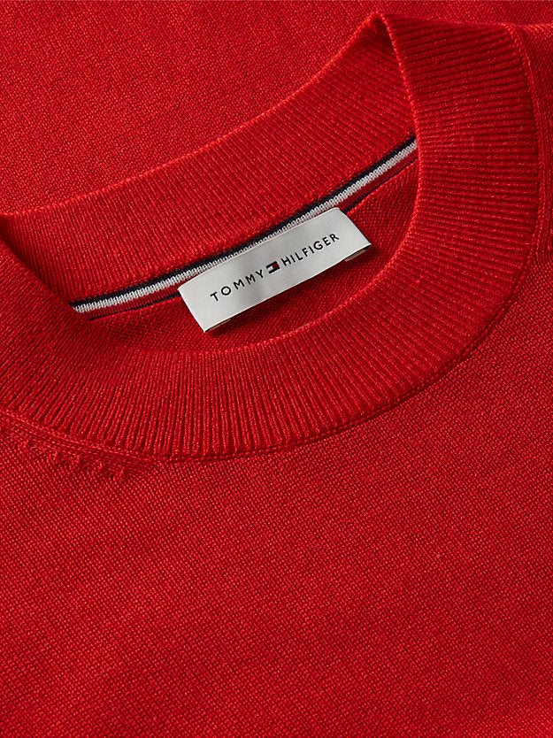 Tipped Short Sleeve Jumper WiSilk