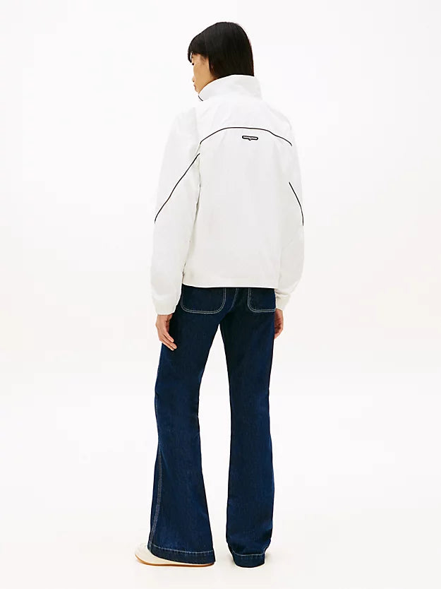 Water Repellent Piping Track Jacket