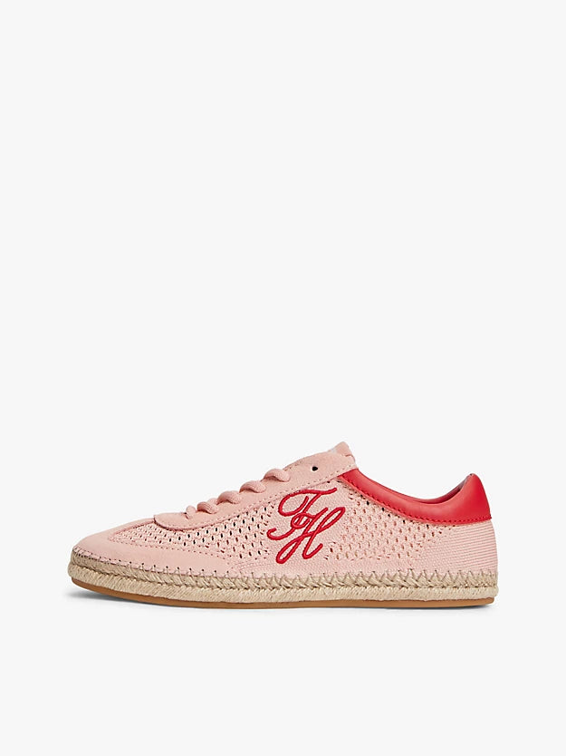 Logo Rope Midsole Knit Trainers