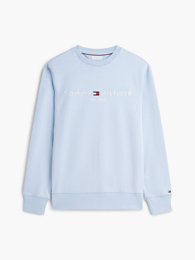 Logo Embroidery Fleece Sweatshirt