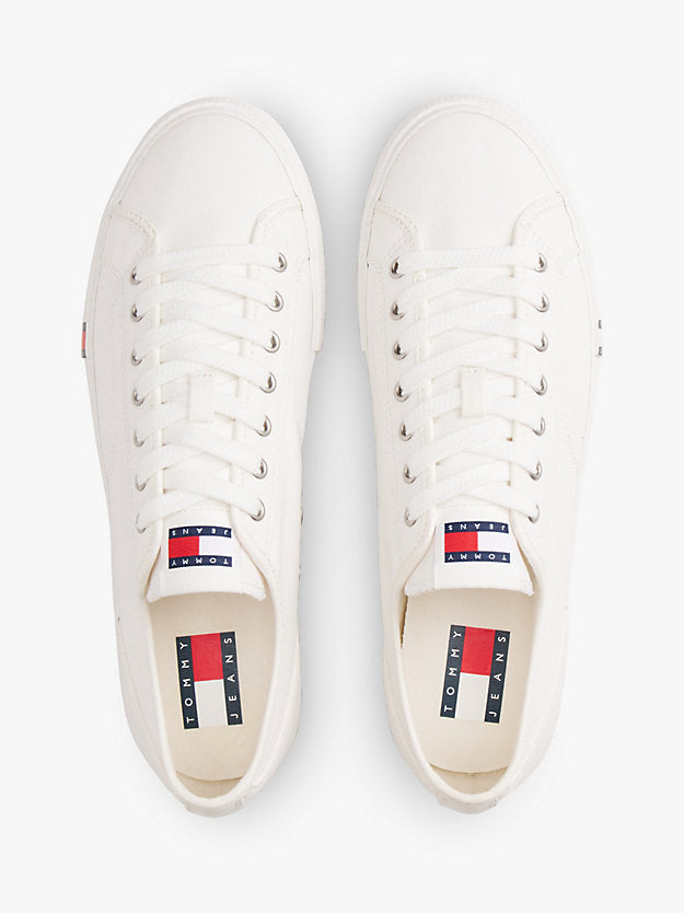 Archive Flag Stripe Canvas Trainers