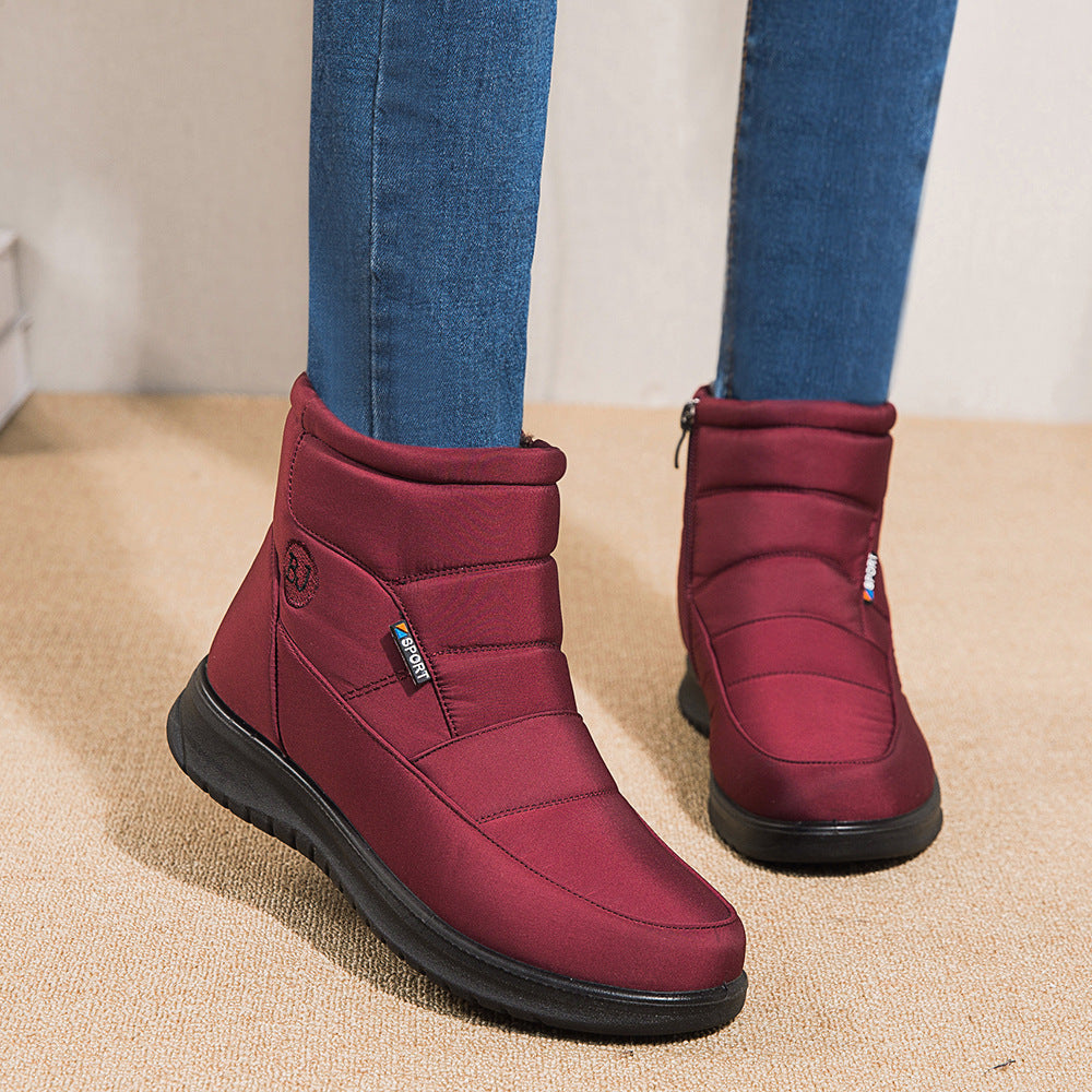 Damen Winter Wasserdichte Schneestiefel